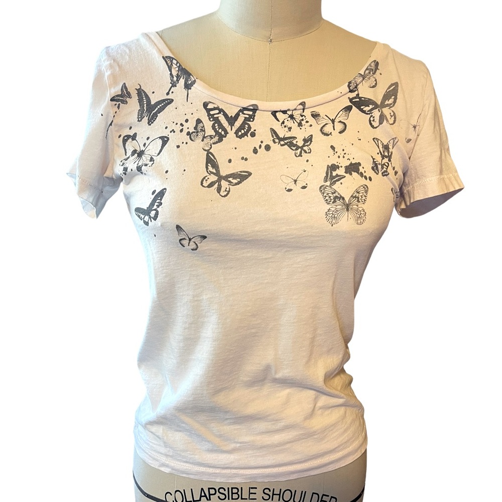 Edun Butterfly Graphic tee Small